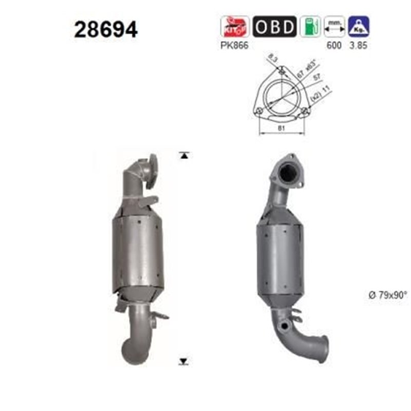 Catalizator - AS 28694