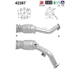 Catalizator AUDI A5, A4 Euro4/Euro5 - AS 42267