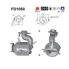 Filtru de particule Euro 5 - AS FD1050