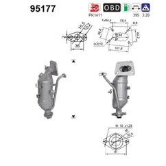 Catalizator Euro 6 - AS 95177