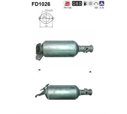 Filtru de particule - AS FD1026