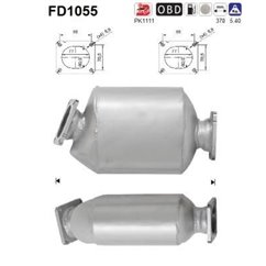 Filtru de particule BMW Seria 5, X3 - AS FD1055