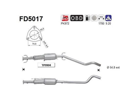 Filtru de particule - AS FD5017