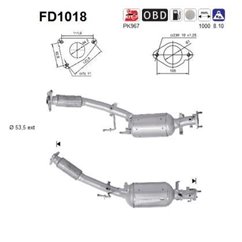 Filtru de particule - AS FD1018