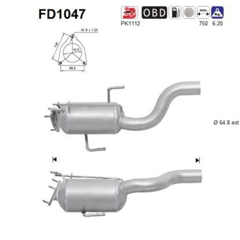 Filtru de particule - AS FD1047