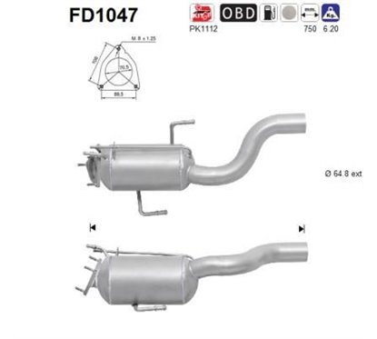 Filtru de particule - AS FD1047