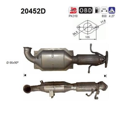 Catalizator - AS 20452D