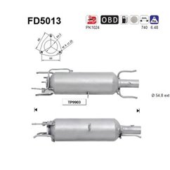 Filtru de particule - AS FD5013