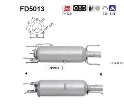 Filtru de particule - AS FD5013