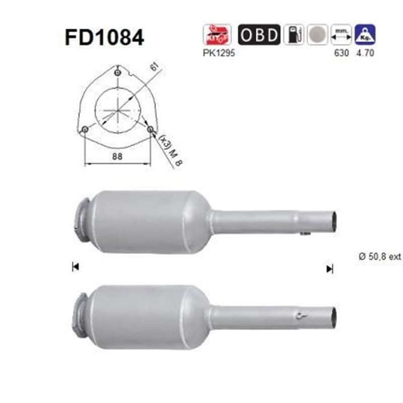 Filtru de particule - AS FD1084