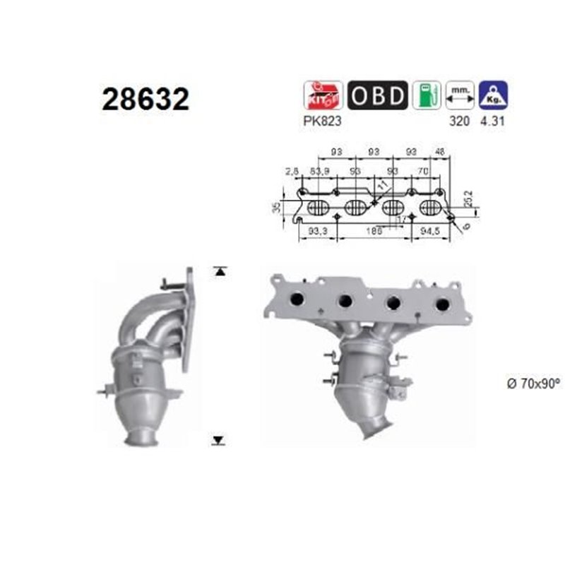 Catalizator - AS 28632
