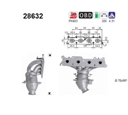 Catalizator - AS 28632