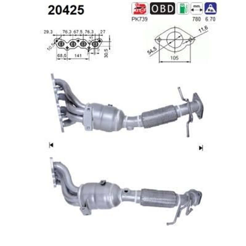 Catalizator - AS 20425