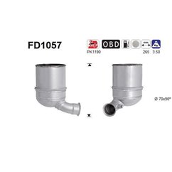 Filtru de particule Euro 5 - AS FD1057