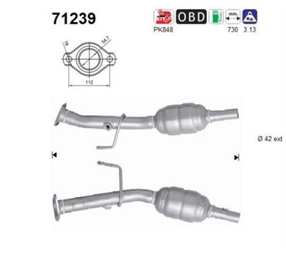 Catalizator - AS 71239