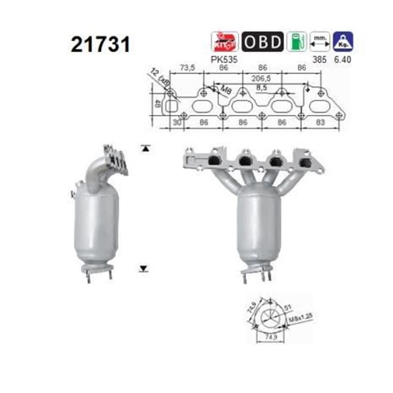 Catalizator - AS 21731