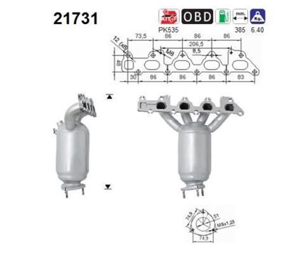 Catalizator - AS 21731