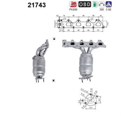 Catalizator - AS 21743