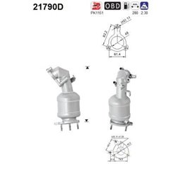 Catalizator Euro4/Euro5 - AS 21790D