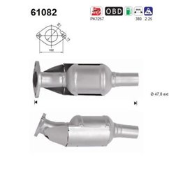 Catalizator Euro 6 - AS 61082