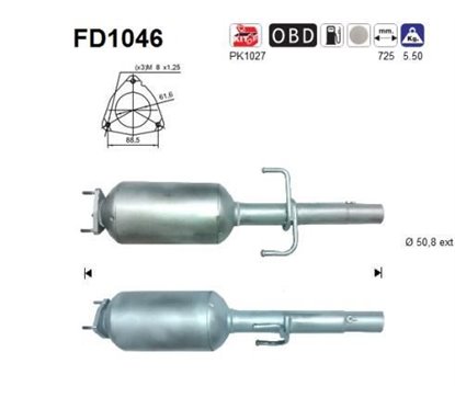 Filtru de particule - AS FD1046