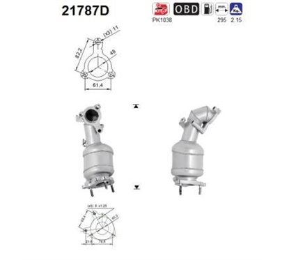 Catalizator - AS 21787D