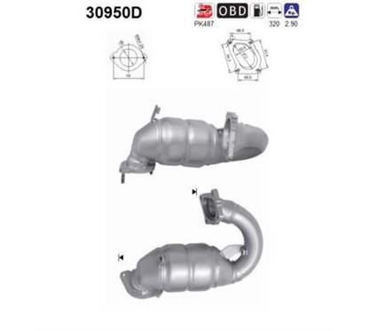 Catalizator - AS 30950D