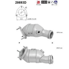 Catalizator Euro 6 - AS 28693D