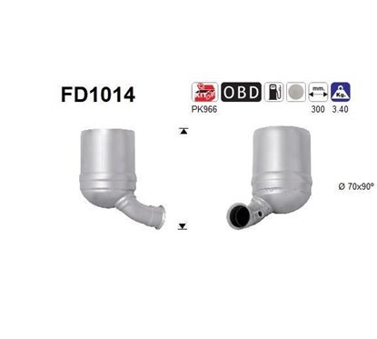 Filtru de particule - AS FD1014