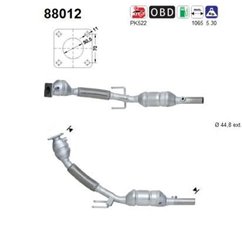 Catalizator SKODA FABIA - AS 88012