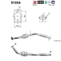 Catalizator SUZUKI Jimny (FJ) SUV - AS 91054