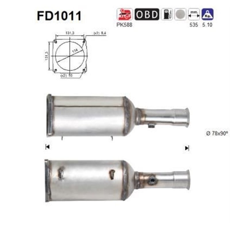 Filtru de particule - AS FD1011