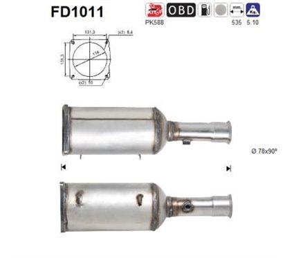 Filtru de particule - AS FD1011