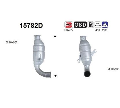 Catalizator - AS 15782D