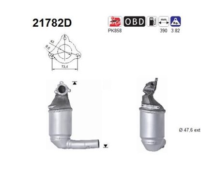 Catalizator - AS 21782D