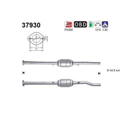 Catalizator VW GOLF - AS 37930