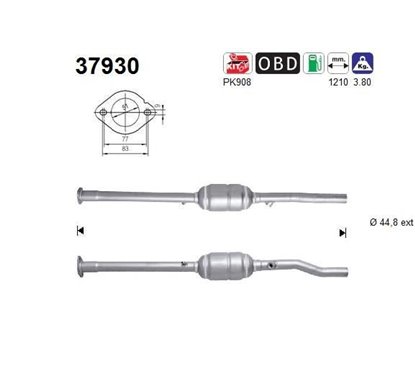 Catalizator VW GOLF - AS 37930