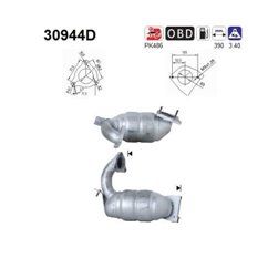 Catalizator RENAULT LAGUNA, ESPACE, MEGANE - AS 30944D