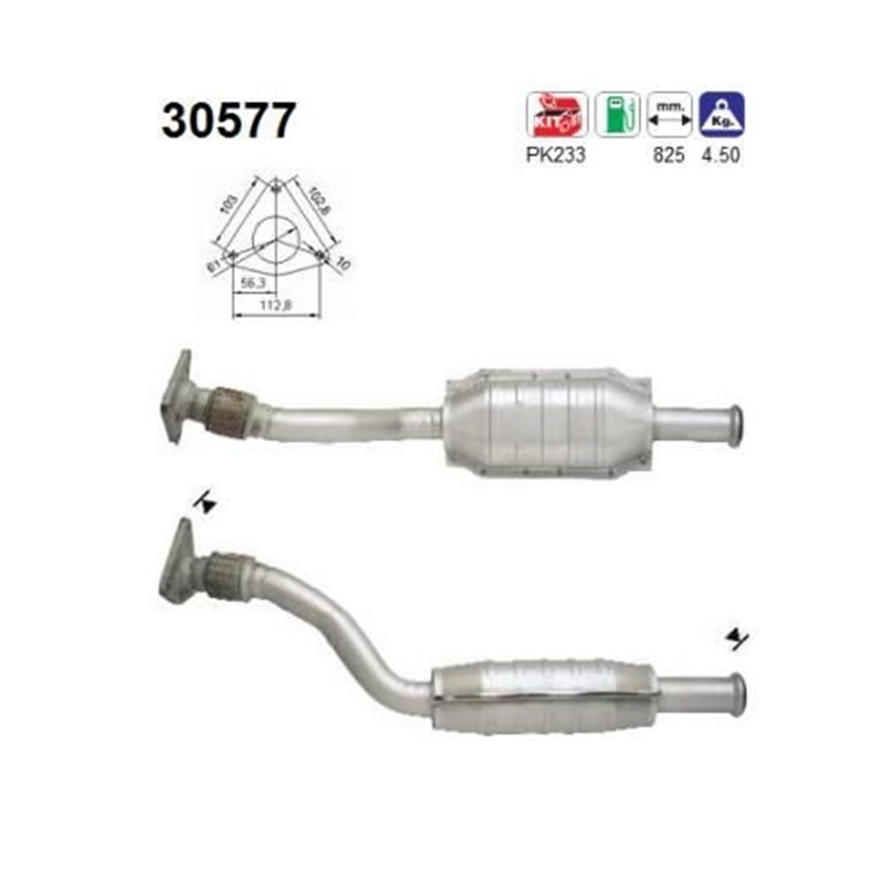 Catalizator RENAULT MEGANE, SCÉNIC - AS 30577