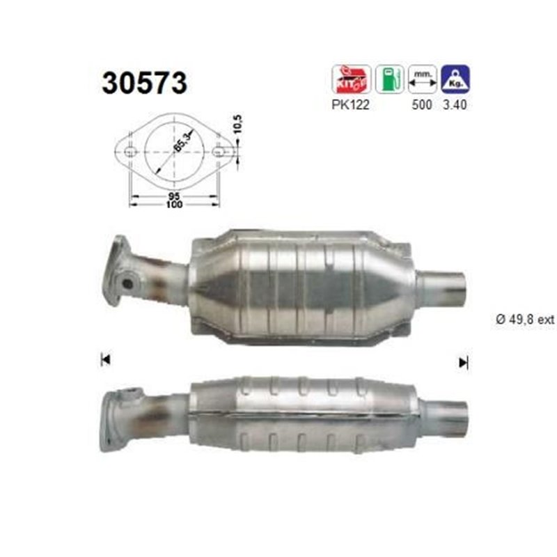 Catalizator RENAULT MEGANE - AS 30573