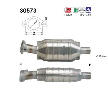 Catalizator RENAULT MEGANE - AS 30573