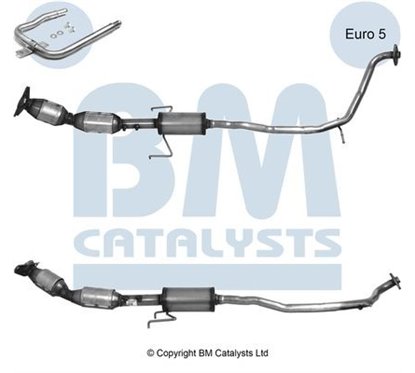 Catalizator TOYOTA Prius III Hatchback (XW30) Euro 5, E9-103R - BM91975H