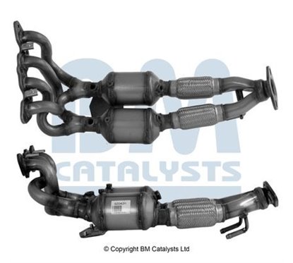 Catalizator FORD C-MAX, FOCUS Euro 5, E57-103R - BM92040H