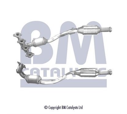 Catalizator MERCEDES-BENZ Clasa A, Clasa B Euro 4, E9-103R - BM91521H