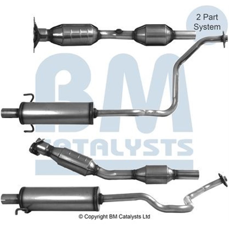 Catalizator TOYOTA Prius II Liftback (XW20) Euro 4, E9-103R - BM91617H