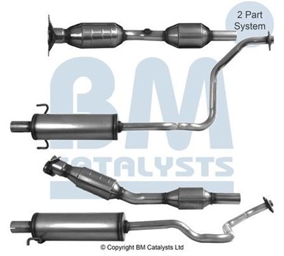 Catalizator TOYOTA Prius II Liftback (XW20) Euro 4, E9-103R - BM91617H