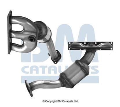 Catalizator BMW Seria 5, X5, Seria 7 Euro 3, E57-103R - BM91351H