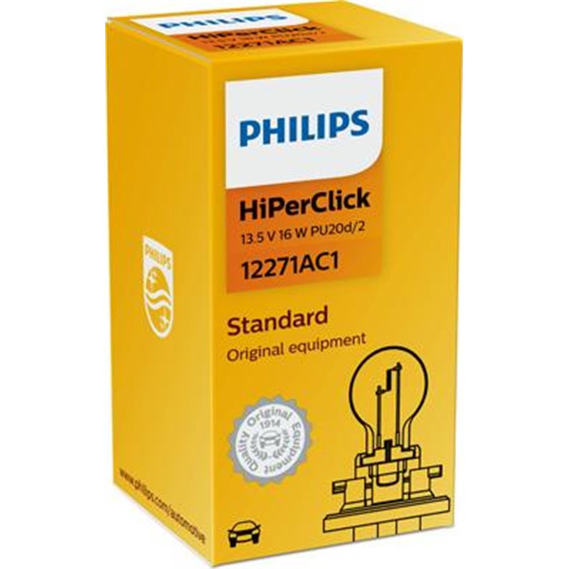 Bec 12v16w Pcy16w Lampa Semnal Oglinda Philips