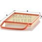 Filtru Aer Mann-Filter