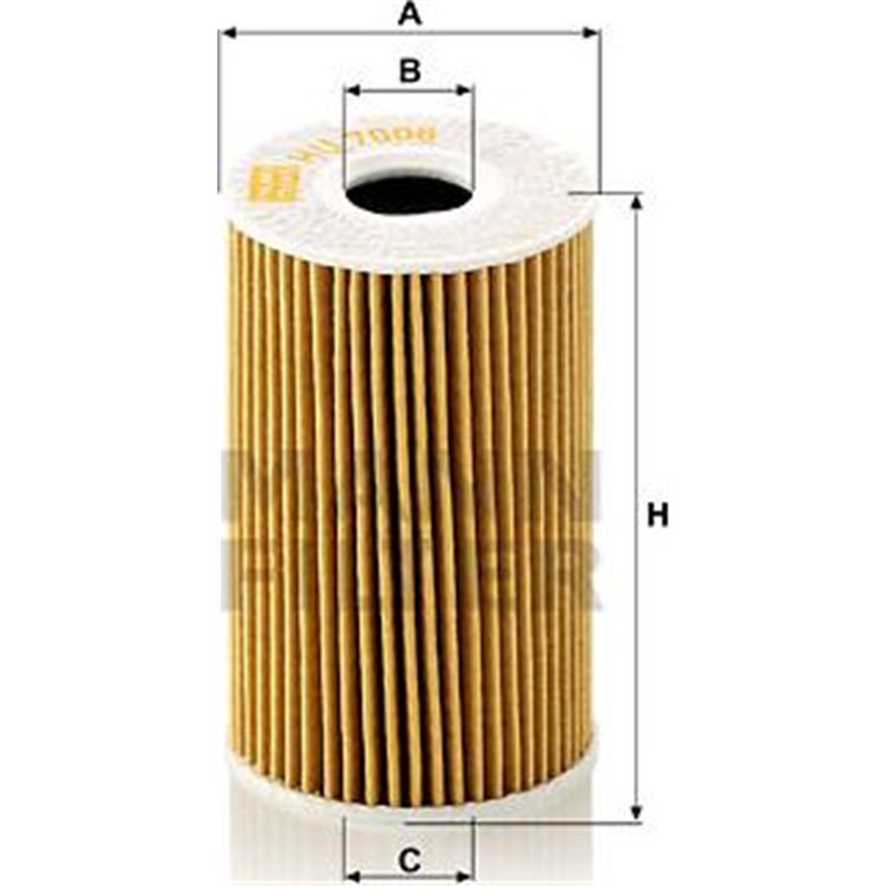 Filtru Ulei Mann-Filter